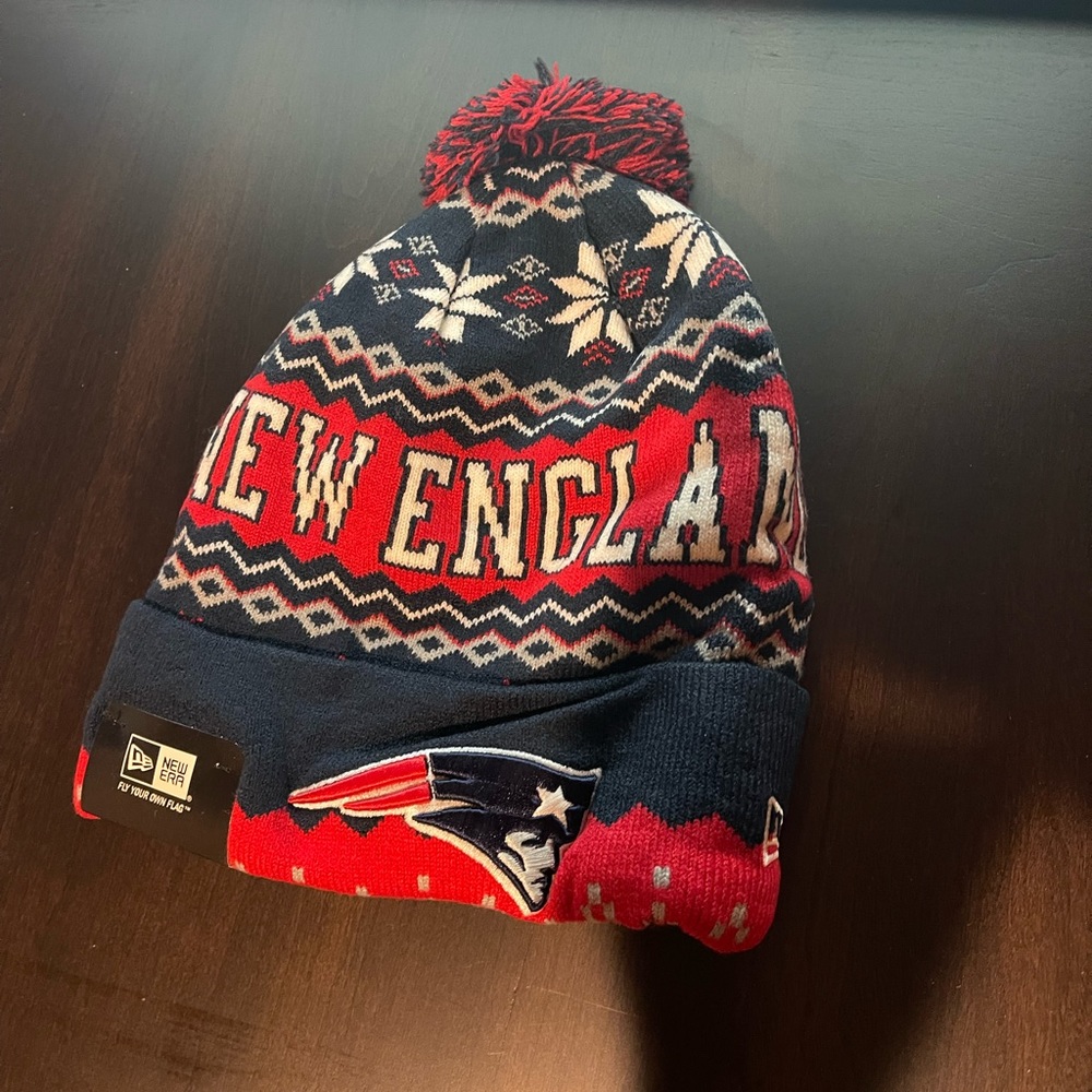 (New) New Era New England Patriots Beanie